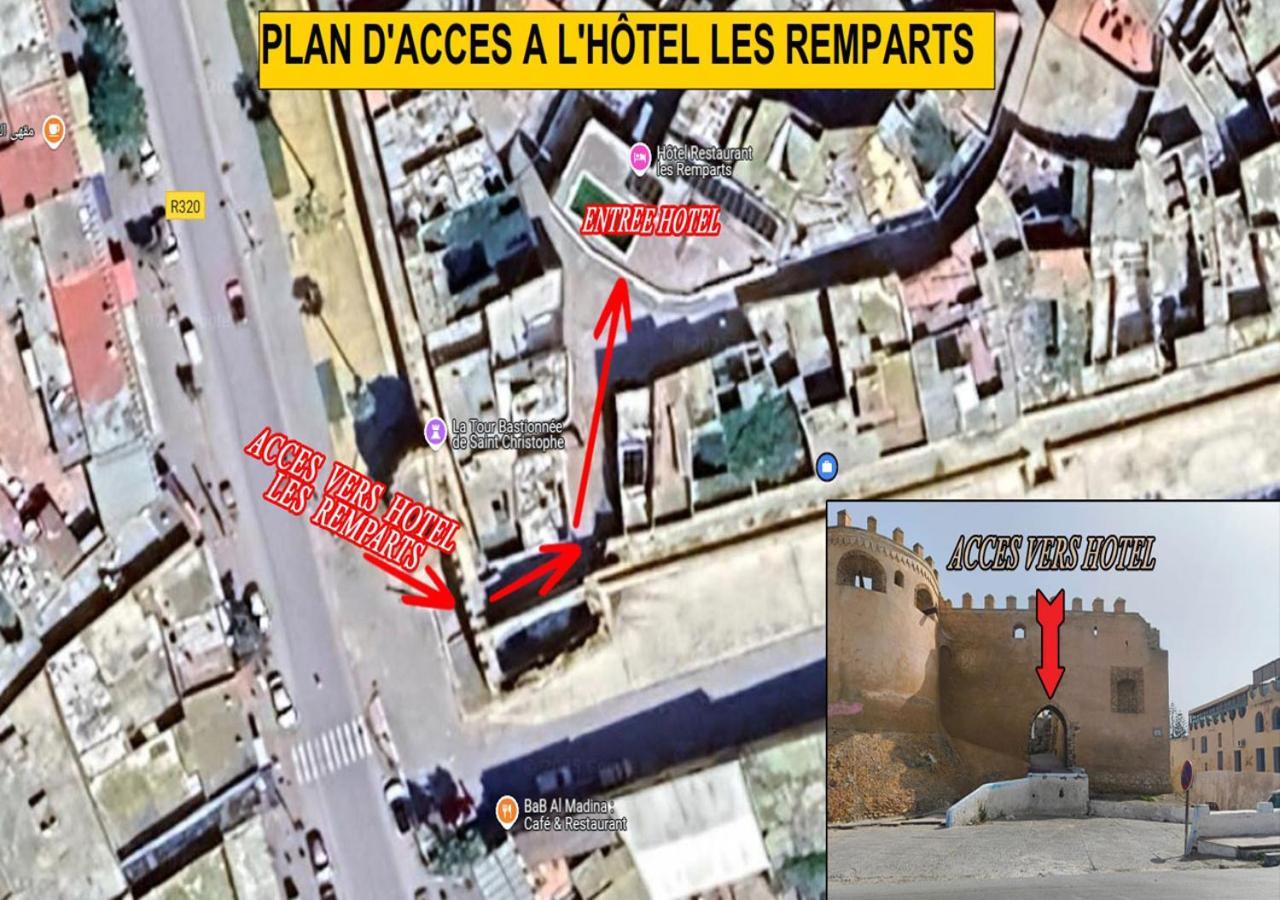 Hotel Les Remparts Azemmour Exterior foto